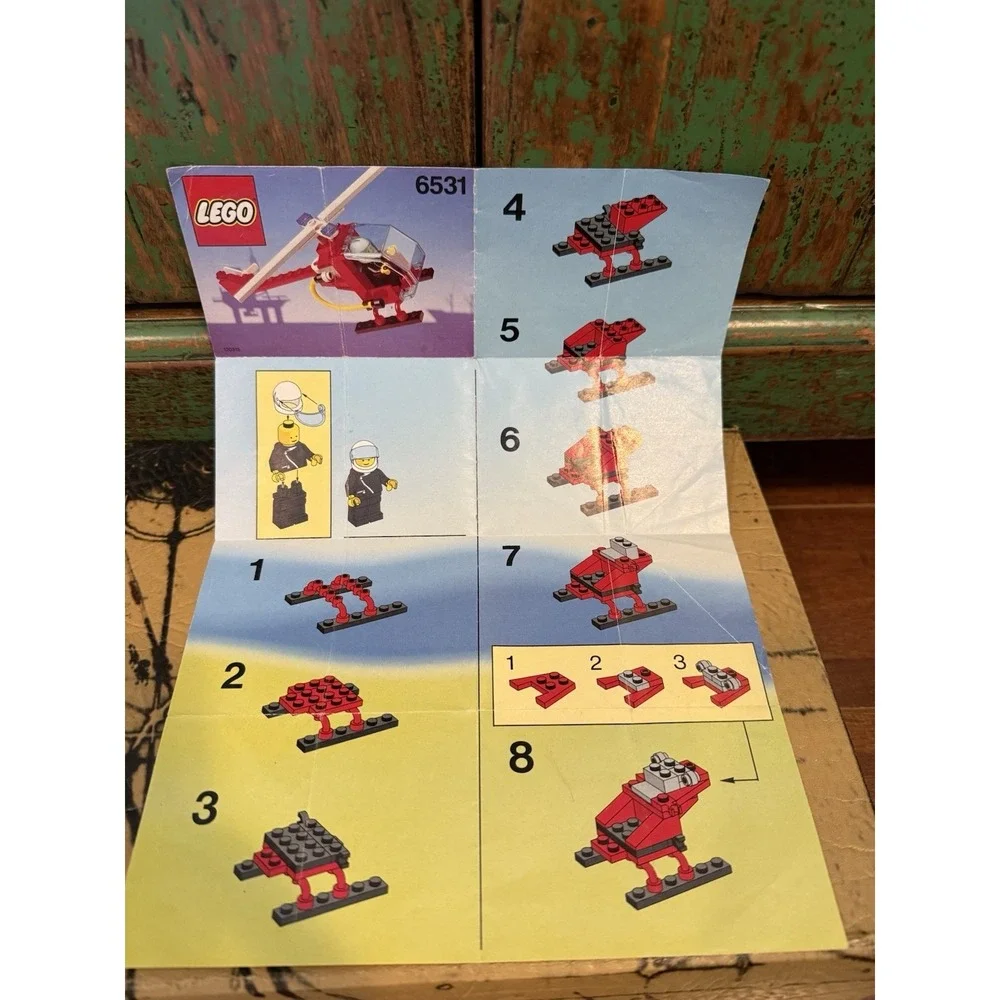 Lego‎ 6531 FLAME CHASER HELICOPTER  With Manual No Box